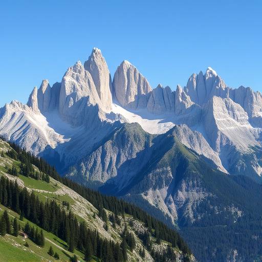 Paesaggio delle Dolomiti in Trentino-Alto Adige