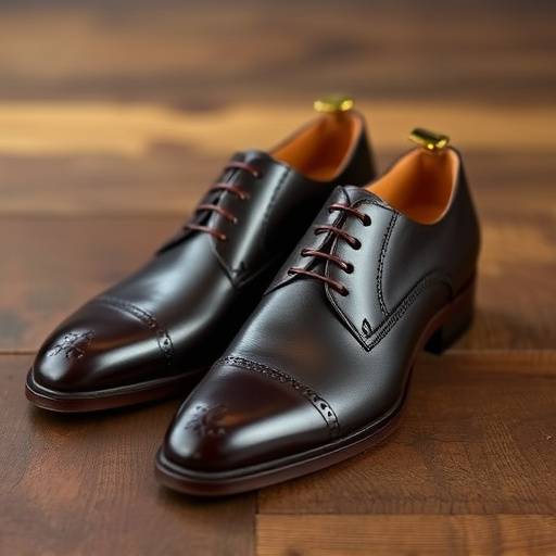 Scarpe da uomo in pelle fatte a mano da un artigiano calzolaio fiorentino