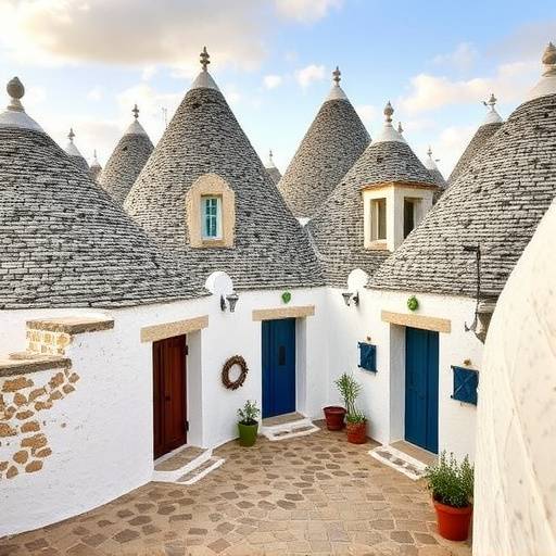 Trulli ad Alberobello, Puglia