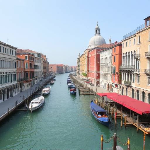 Veduta del Canal Grande a Venezia, Veneto